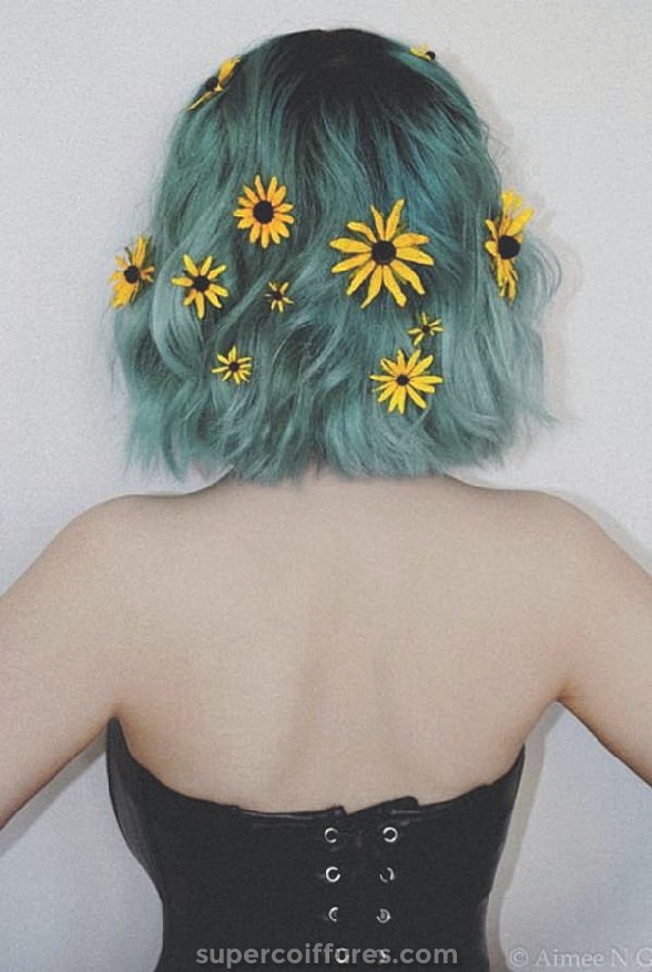 71 idées de teinture de cheveux verts que vous allez aimer