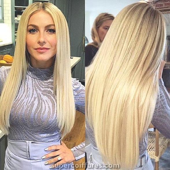 Julianne Hough Hairstyle - Cheveux courts et longs