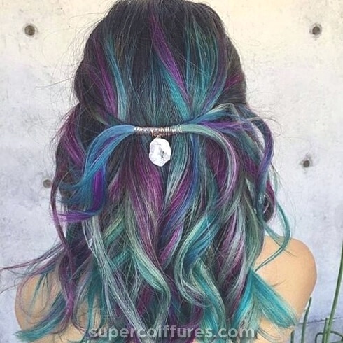 50 couleurs de cheveux de sirène et idées de style