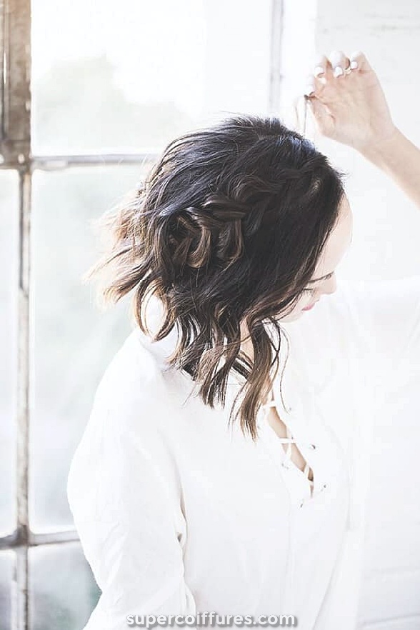 27 belles et fraîches idées de coiffure tresse pour cheveux courts