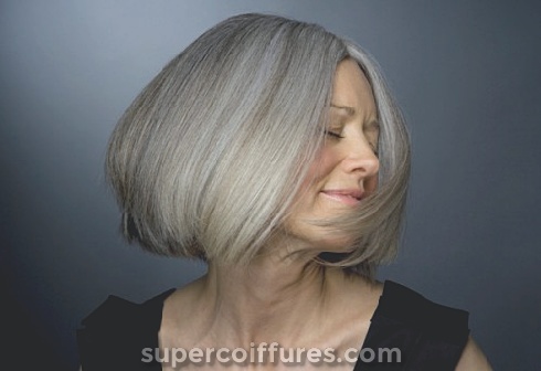 Styles de cheveux gris magnifiques