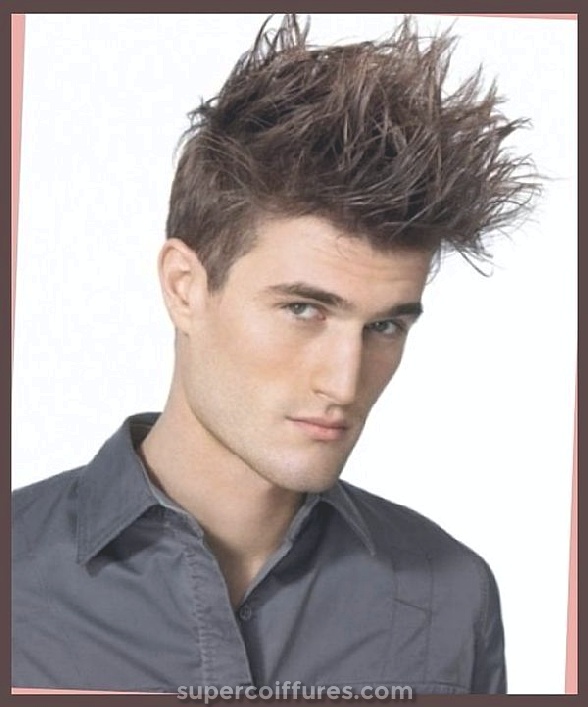 Coupes de cheveux épineuses pour hommes