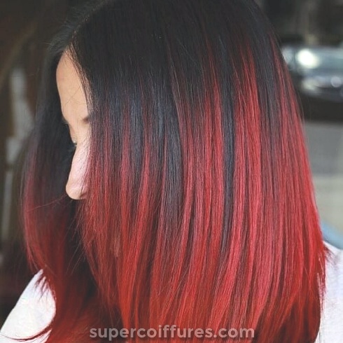50 idées de couleur de cheveux rouge épicé