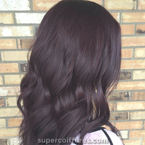 50 Belles Id es De Couleur De Cheveux De Prune Supercoiffures