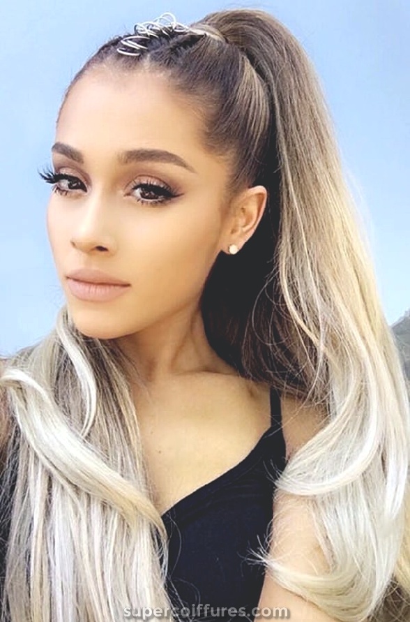 65 superbes coiffures Ariana Grande que vous aimerez