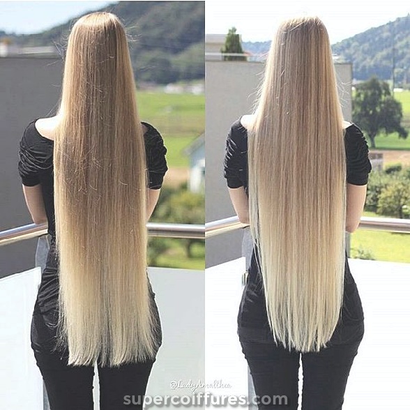 85 astuces branchées Comment coiffer les cheveux longs et lisses