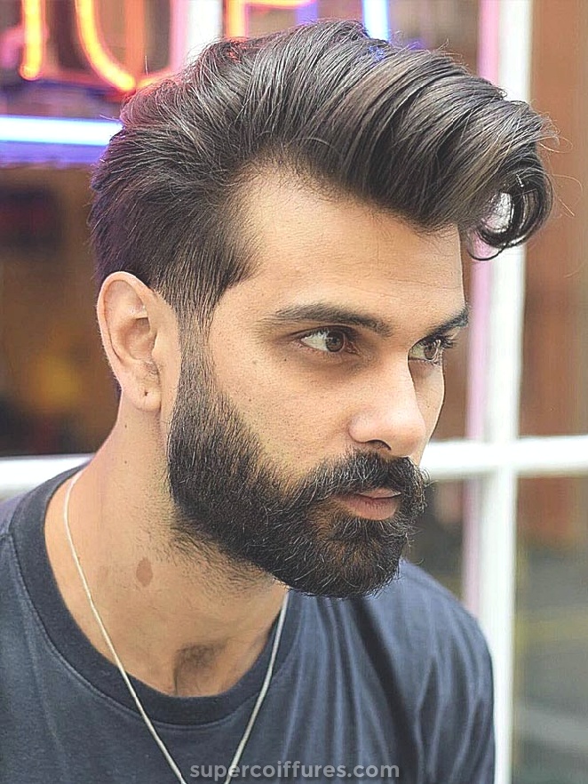 16 coiffures pour hommes les plus séduisantes avec barbe