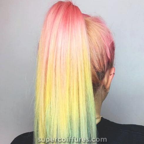 50 couleurs de cheveux heureux pour des idées d'été