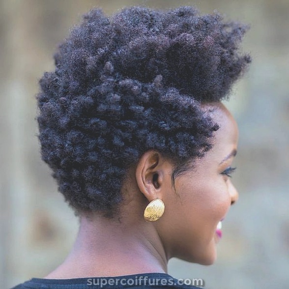 20 ravissantes coiffures afro frisées pour femmes