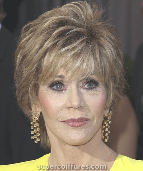 30 plus élégantes et charmantes coiffures Jane Fonda
