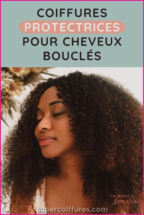 Les coiffures pour des boucles naturelles sans chaleur