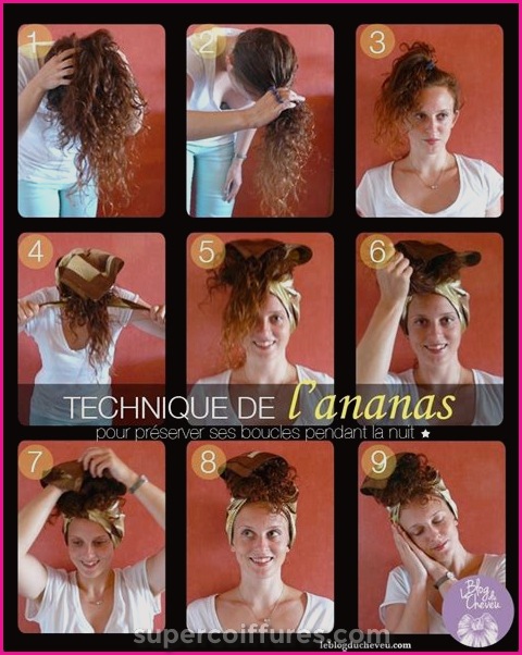 Routine capillaire du soir pour réveiller avec des boucles parfaites